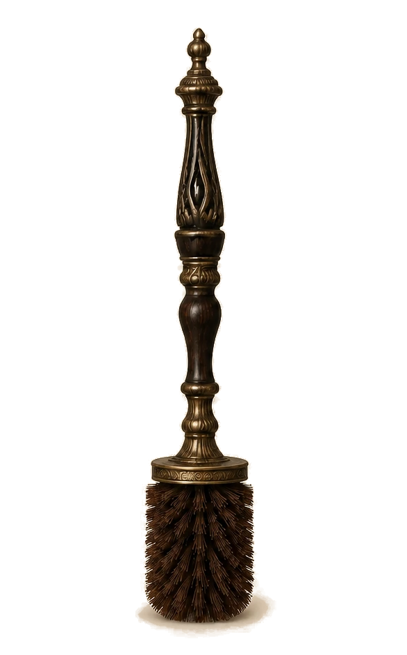 An ornamented ceremonial manifestation of the Brush